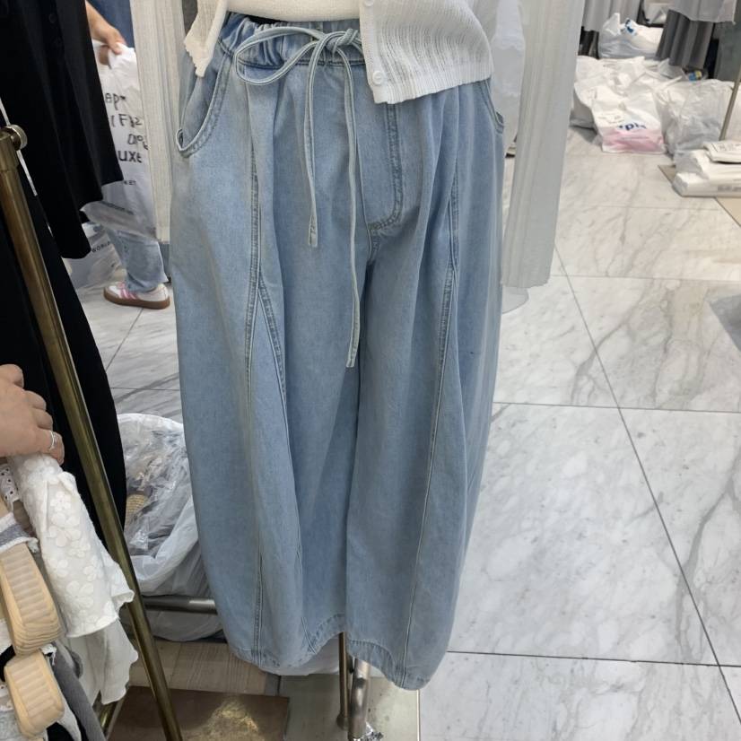 BEEN-A韓國直郵實拍女裝新品休閑職業時尚26夏季推薦牛仔褲BEEN-A牛仔褲