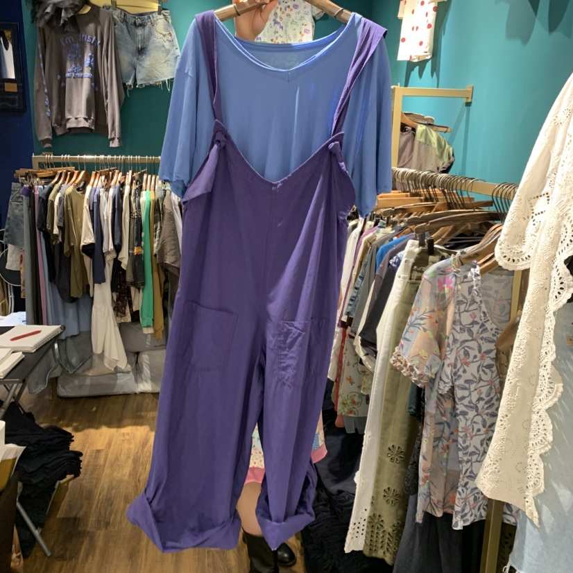 MERCI LINDA韓國直郵女裝新品休閑26春夏背帶褲不含內搭MERCI LINDA背帶褲