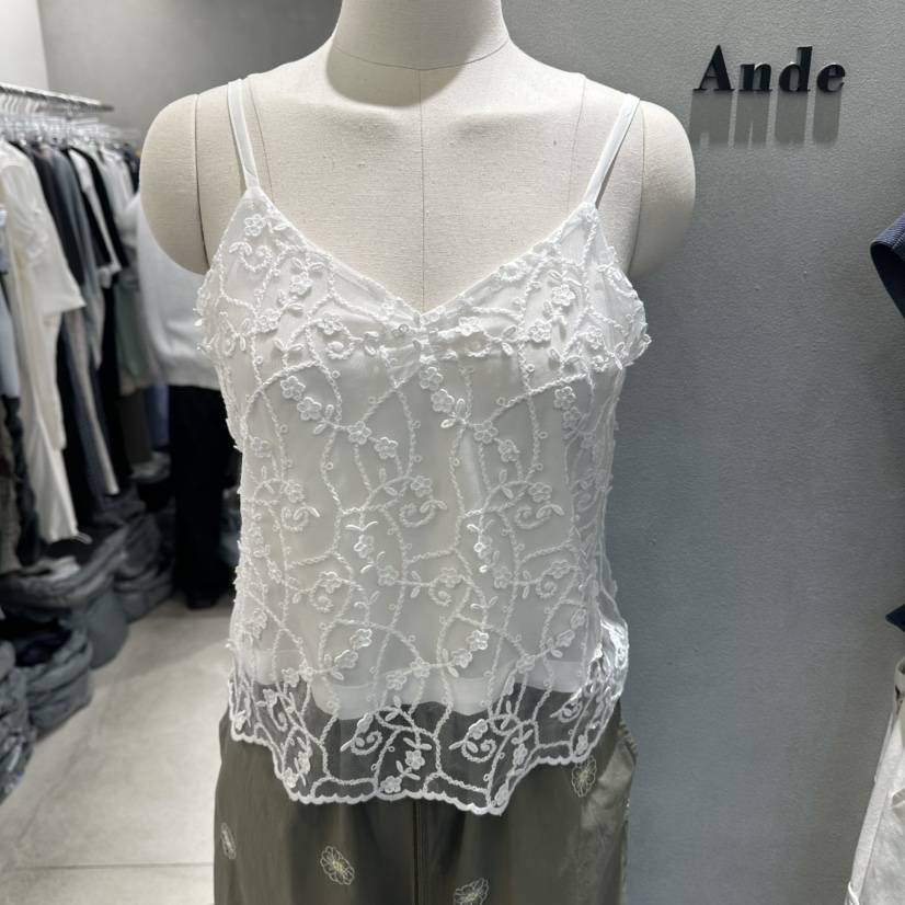 ANDE韓國直郵女士新品26春夏26夏季時尚職業熱賣吊帶背心Ande吊帶/背心