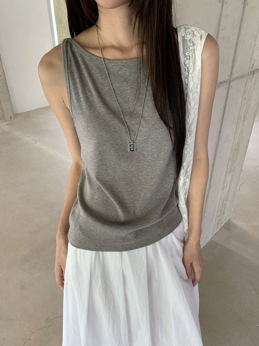 B_GARDER韓國代購女士新款26春夏休閑時尚吊帶背心不含項鏈B.GARDER吊帶/背心