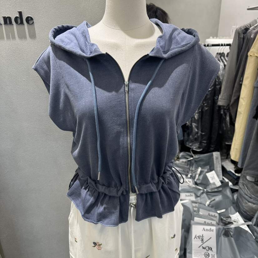 ANDE韓國代購女士新品休閑人氣推薦熱賣26夏季時尚26春夏馬甲Ande馬甲