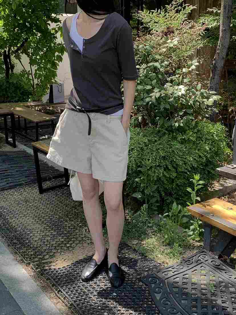 B_GARDER東大門實拍韓國女士新款休閑人氣時尚熱賣推薦短褲B.GARDER短褲