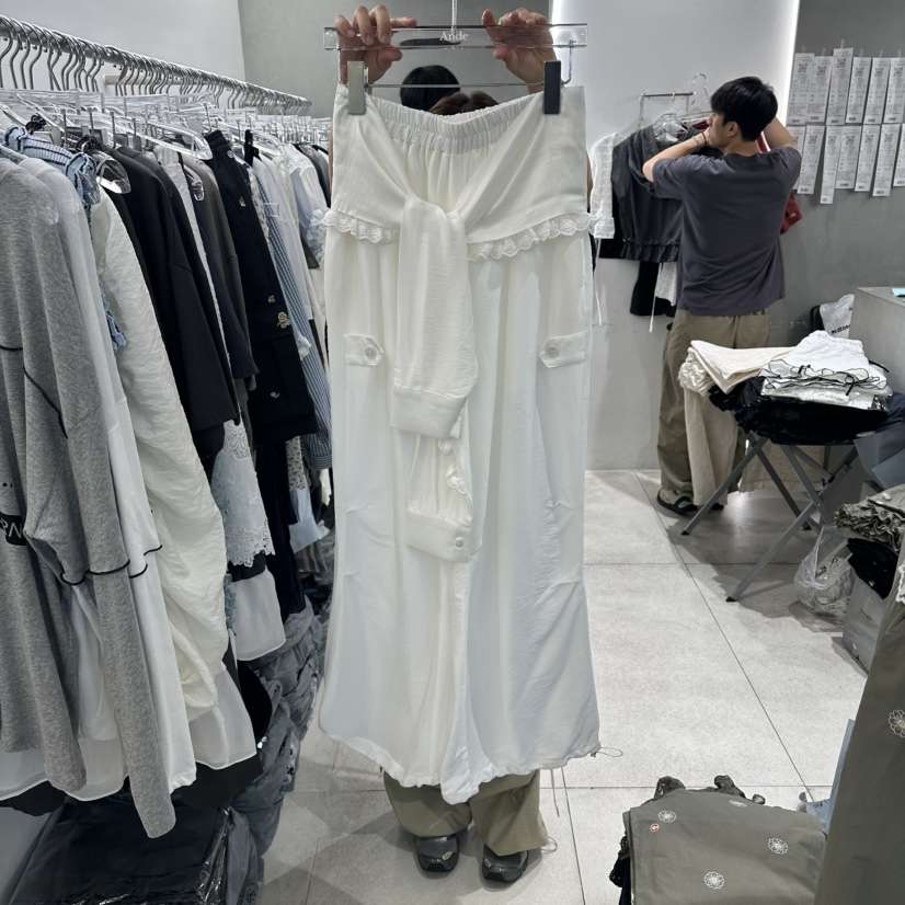 ANDE韓國直郵女士新款人氣時尚休閑26春夏26夏季熱賣休閑褲Ande休閑褲