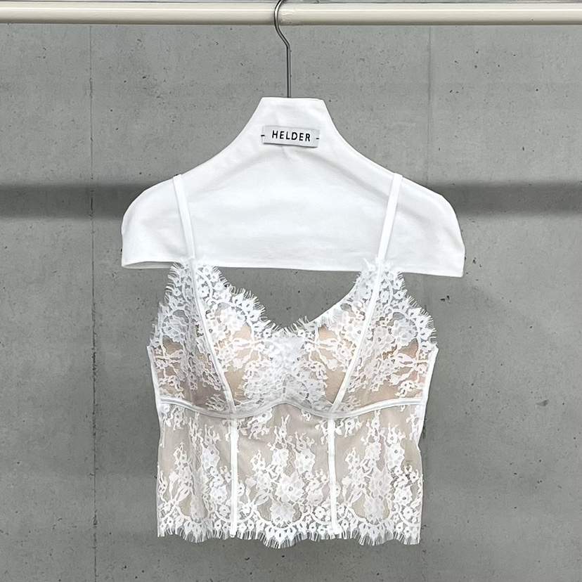 HELDER-P韓國直郵實拍女士新款熱賣人氣26春夏吊帶背心蕾絲HELDER吊帶/背心