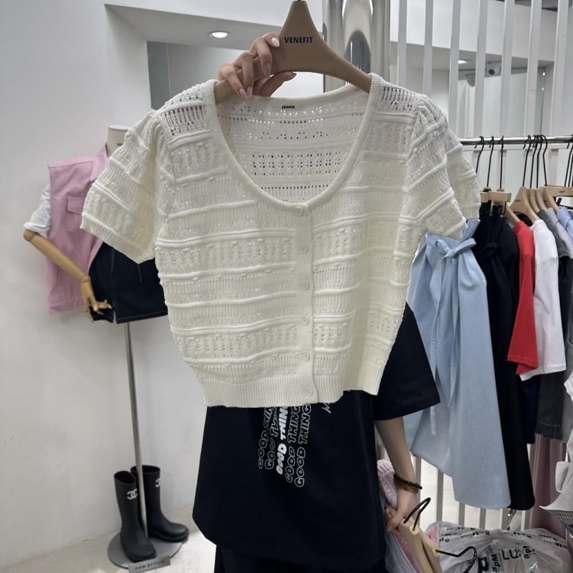 VENEFIT東大門實拍韓國女裝新品26春夏時尚職業熱賣針織衫VENEFIT/JENNIE針織衫
