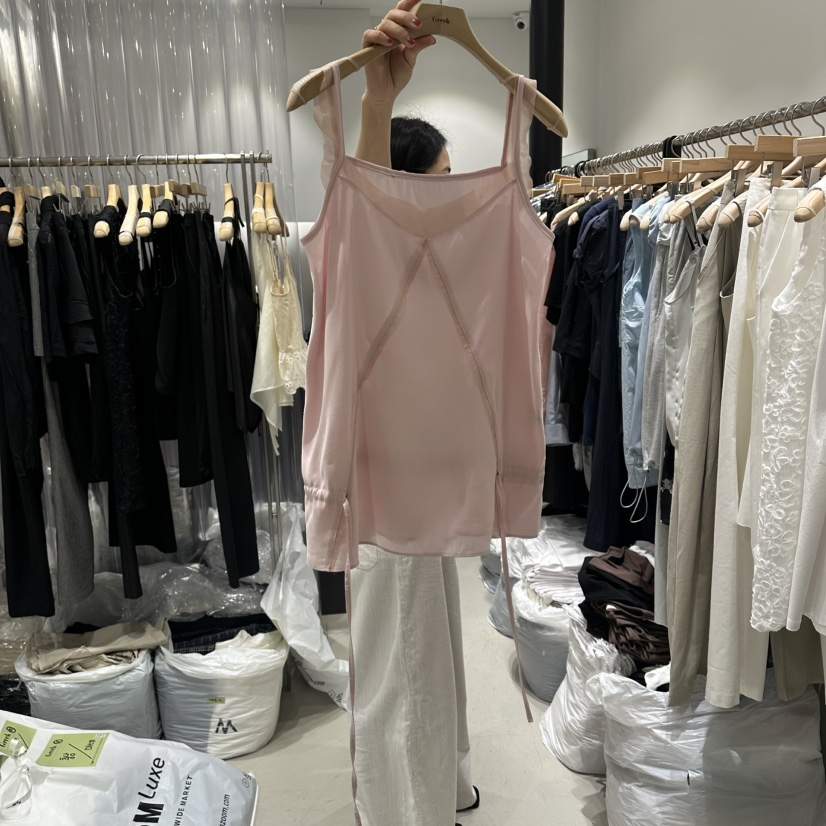 GREEK東大門實拍韓國女裝新品26春夏26夏季人氣推薦吊帶背心GREEK吊帶/背心