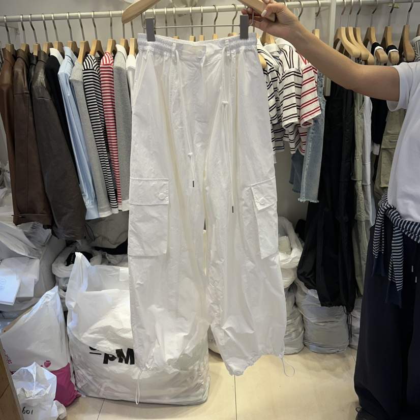 Q C韓國東大門代購女裝新品休閑職業人氣推薦休閑褲工裝褲Republlc of qc休閑褲