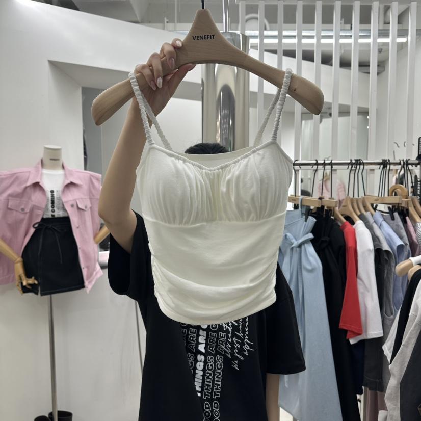 VENEFIT東大門實拍韓國女士新款26夏季職業26春夏吊帶背心VENEFIT/JENNIE吊帶/背心