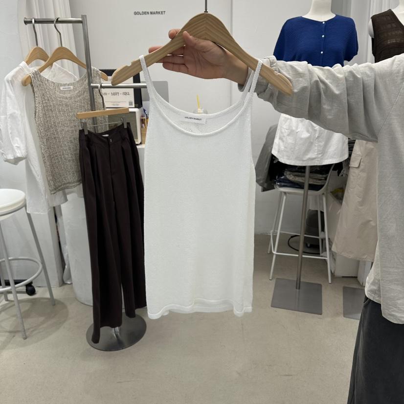 GOLDEN MARKET韓國直郵女裝新品熱賣時尚人氣休閑吊帶背心GOLDEN MARKET吊帶/背心