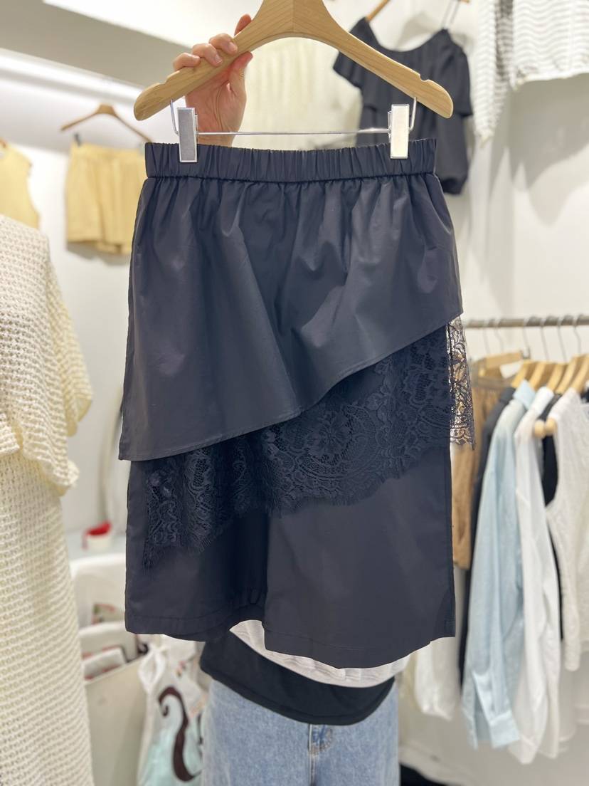 OLA韓國代購女裝新品26夏季職業熱賣時尚推薦人氣裙褲蕾絲mellor/OLA裙褲