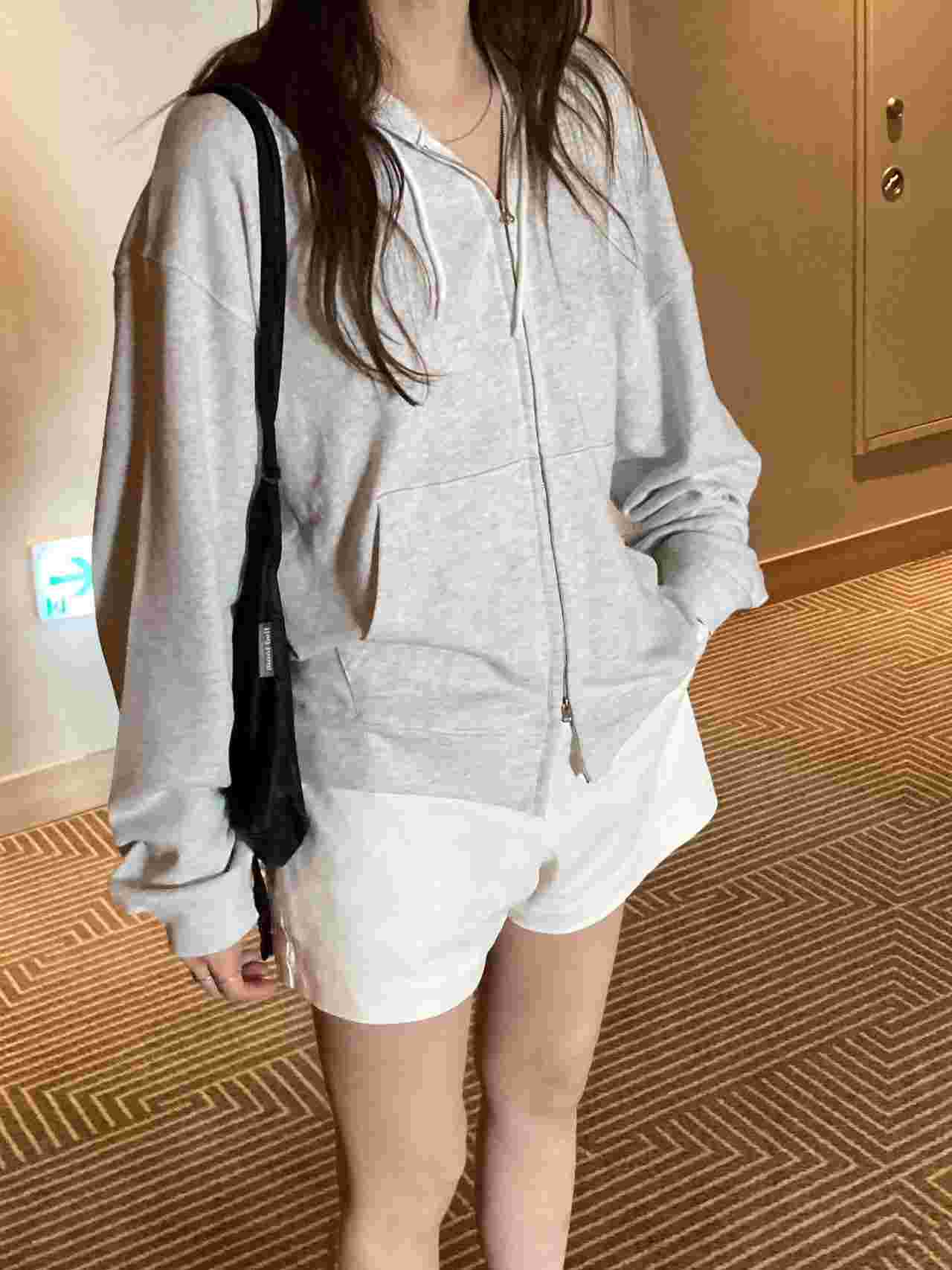 TOUST韓國直郵實拍女士新品時尚26夏季26春夏休閑夾克連帽衫TOUST夾克