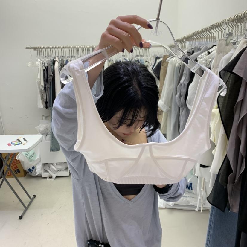 PADO東大門實拍韓國女士新品26春夏推薦時尚吊帶背心絲綢PADO吊帶/背心