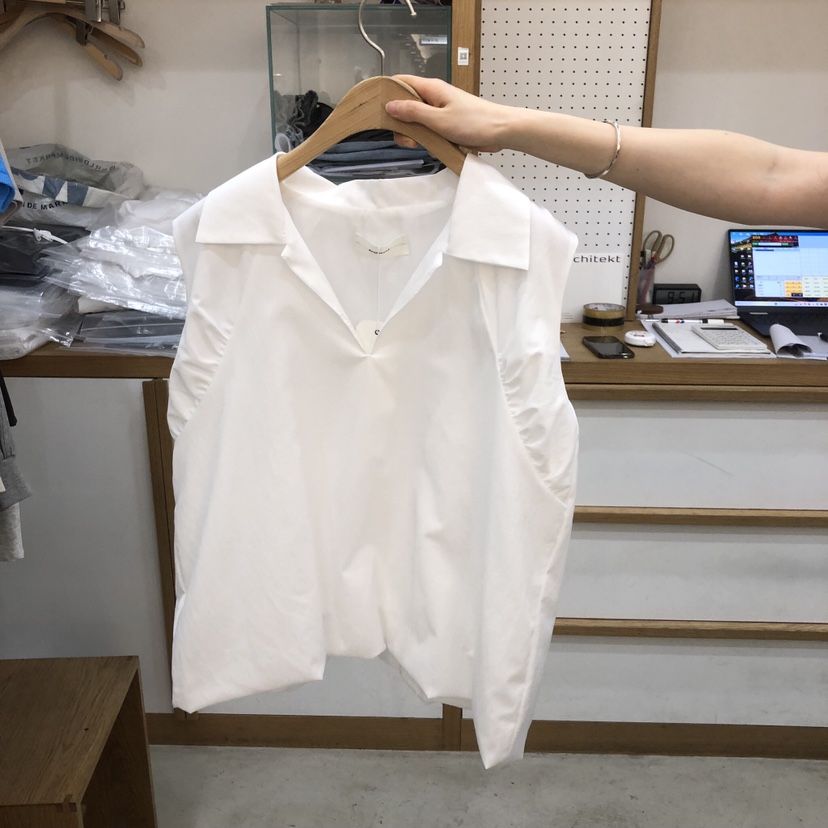ARCHITEKT韓國代購女裝新品26春夏熱賣休閑26夏季吊帶背心ARCHITEKT吊帶/背心