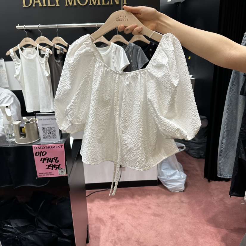 DAILY MOMENT韓國直郵女裝新品時尚人氣26夏季襯衫蕾絲衫DAILY MOMENT襯衫/蕾絲衫