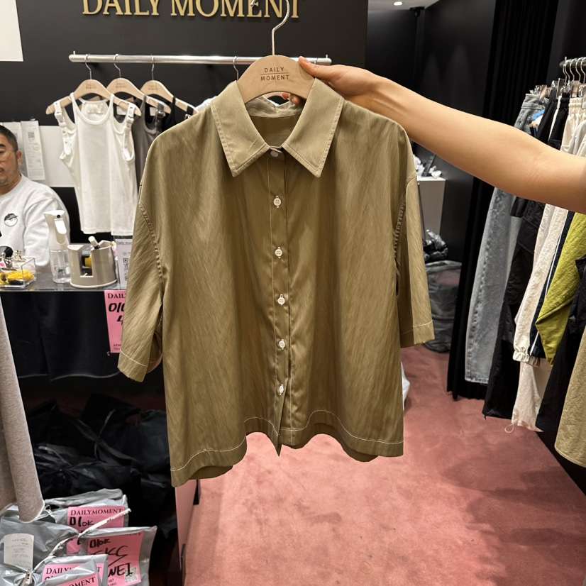 DAILY MOMENT韓國直郵女裝新品26夏季人氣推薦襯衫蕾絲衫DAILY MOMENT襯衫/蕾絲衫