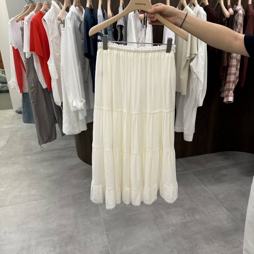 URBANSTORY/REMAKING韓國東大門代購女士新品26夏季長裙Remaking/URBANSTORY長裙