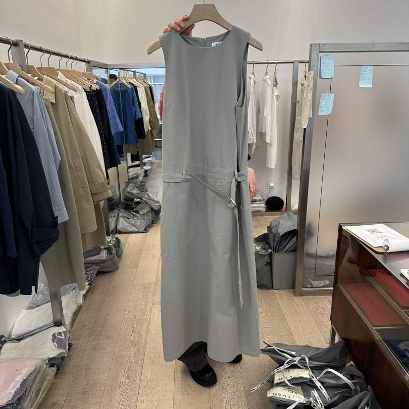 LTMS韓國直郵女士新款26春夏時尚推薦人氣職業連衣裙含腰帶LTMS連衣裙
