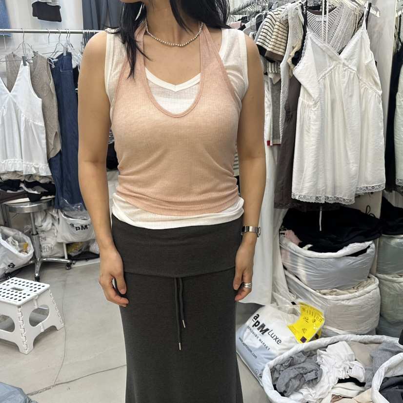 BILLION-L韓國直郵實拍女士新款26夏季26春夏套裝套裝雙層BILLION-L套裝