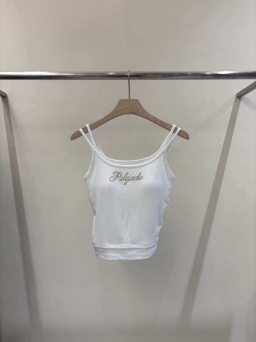 MABE韓國代購女士新品時尚推薦熱賣26夏季吊帶背心假兩件撞色MABE吊帶/背心