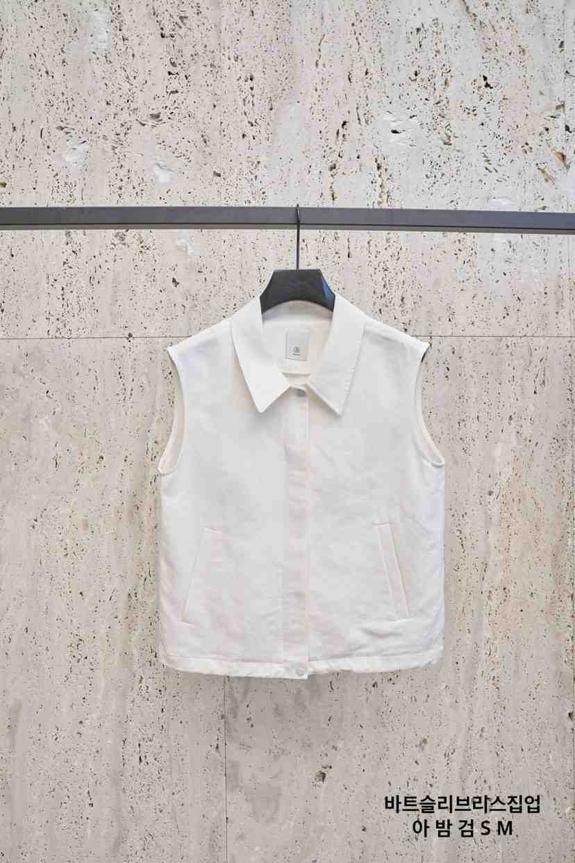 BLOSSOM韓國直郵實拍女裝新品26春夏推薦職業時尚馬甲拉鏈BLOSSOM馬甲