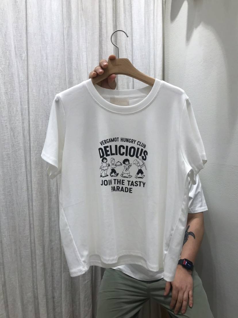 AHOY韓國直郵實拍女裝新款熱賣人氣26夏季26春夏時尚職業T恤AHOYT恤