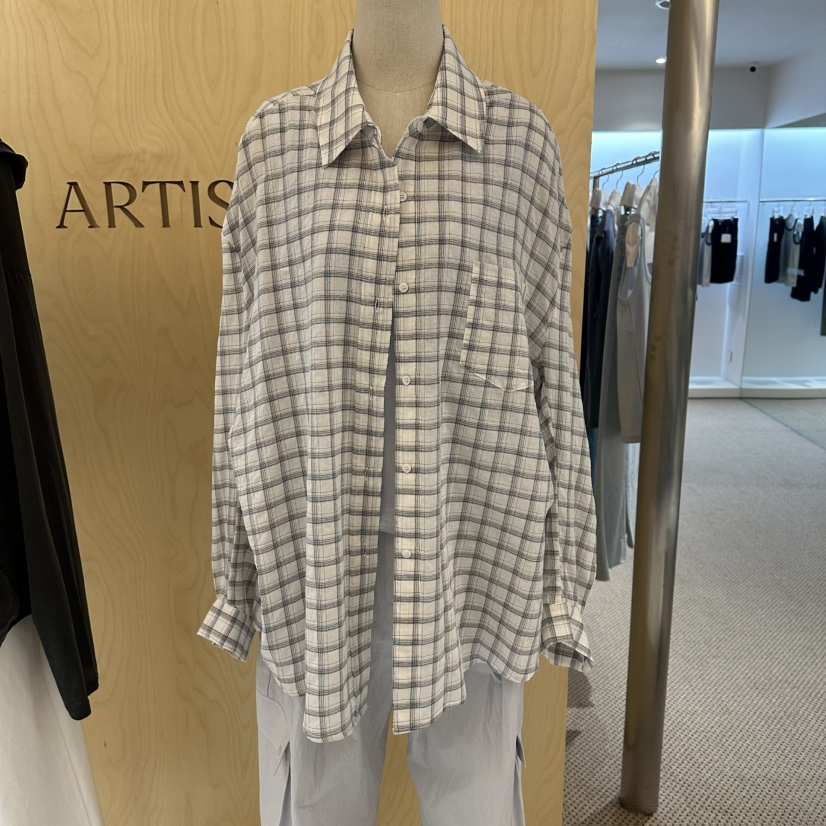 ARTISANAL韓國東大門代購女裝新品26夏季時尚職業襯衫蕾絲衫ARTISANAL襯衫/蕾絲衫