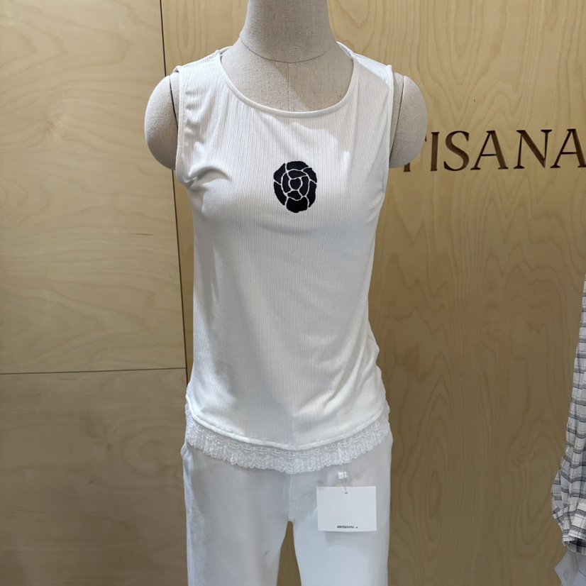 ARTISANAL韓國東大門直郵女士新品人氣職業26夏季吊帶背心刺繡ARTISANAL吊帶/背心
