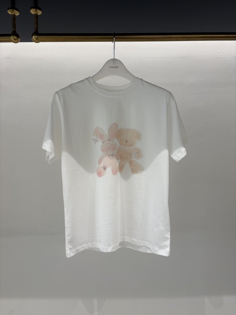 CREAM-P韓國東大門直郵女士新款26春夏推薦職業休閑人氣T恤CREAM-PT恤