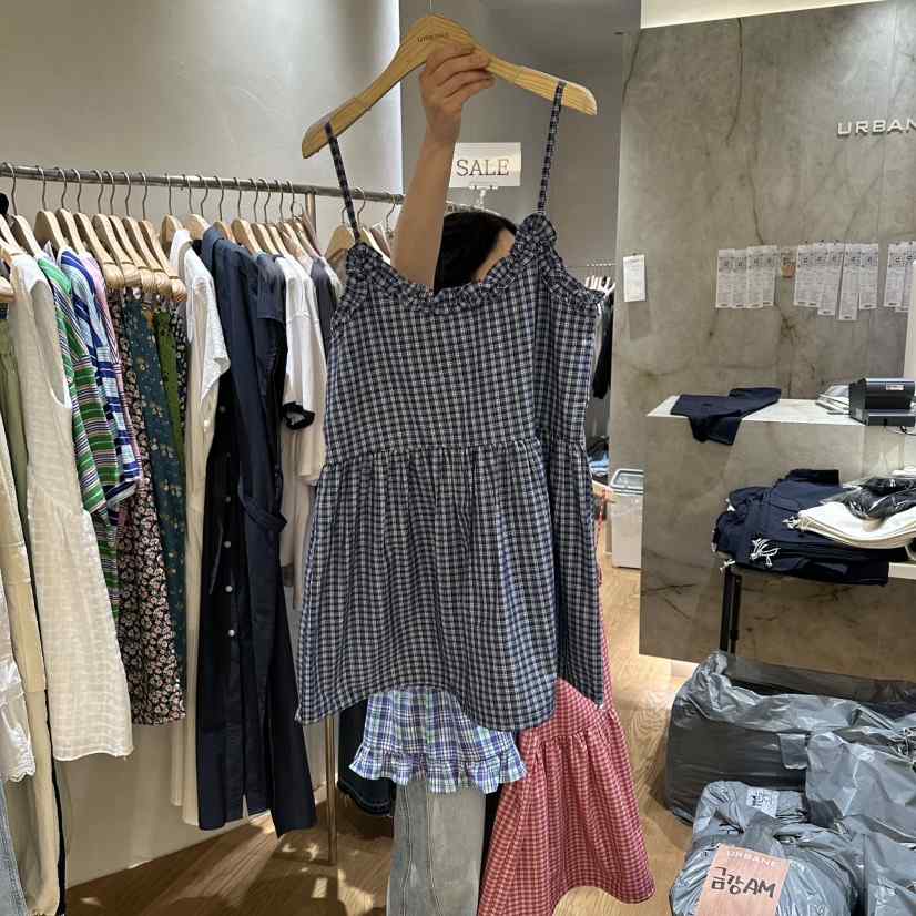 URBANE-P韓國直郵實拍女裝新品推薦26春夏職業時尚連衣裙URBANE-P連衣裙