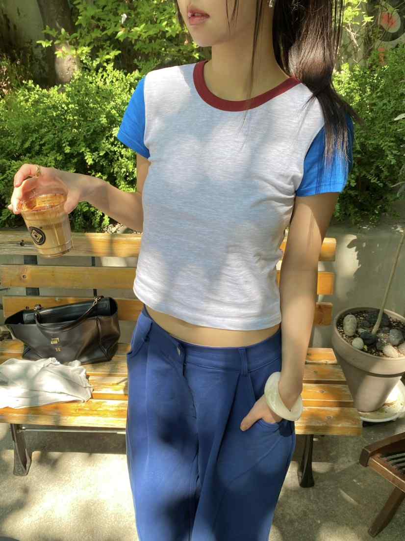 OUPPT韓國直郵女士新款推薦26春夏26夏季休閑時尚熱賣T恤OUPPTT恤