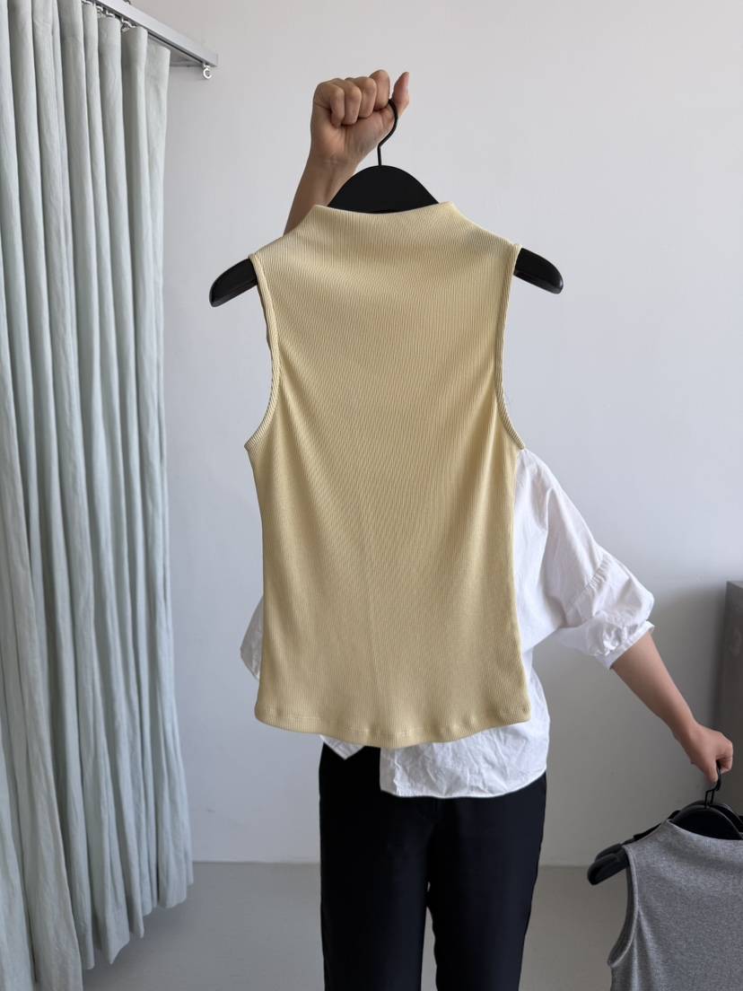 ARKIE/TAF韓國直郵女士新款26春夏推薦人氣吊帶背心高領ARKIE/TAF吊帶/背心