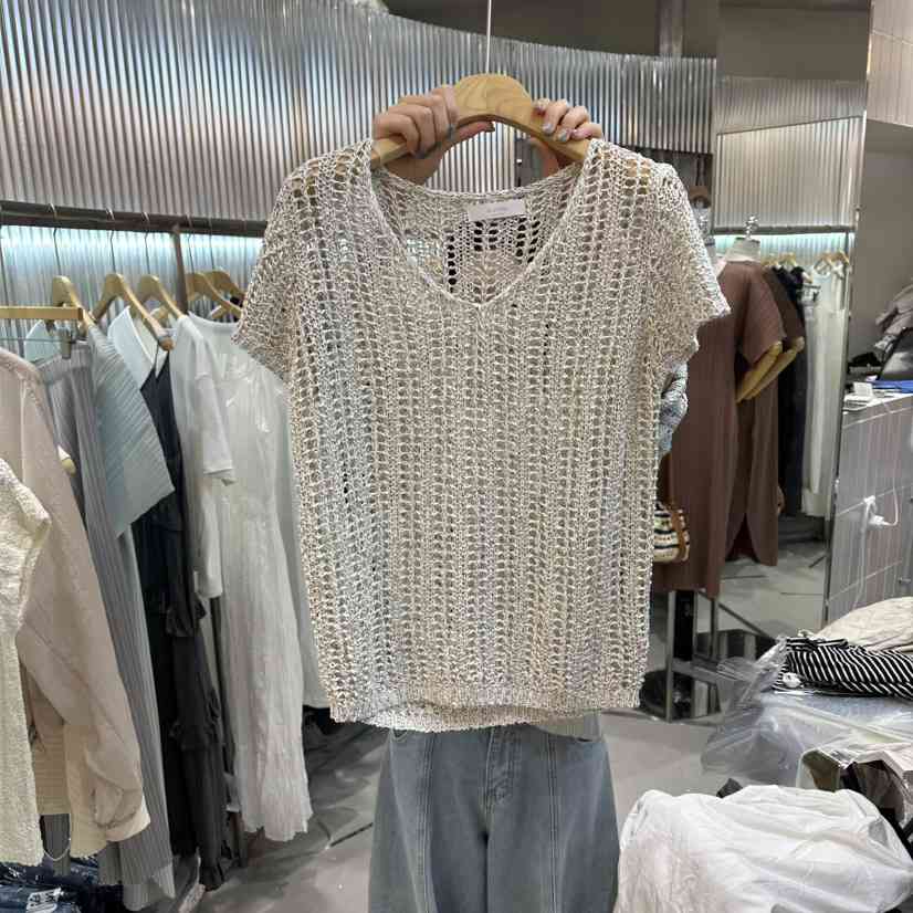 ALEGRE韓國直郵女裝新品推薦職業休閑時尚熱賣26夏季針織衫ALEGRE針織衫
