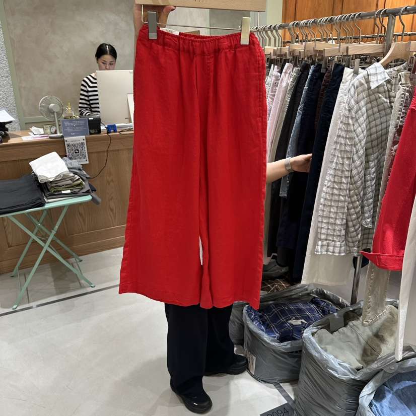 DELI JENNY韓國直郵女士新款熱賣26春夏26夏季時尚休閑褲DELI JENNY休閑褲