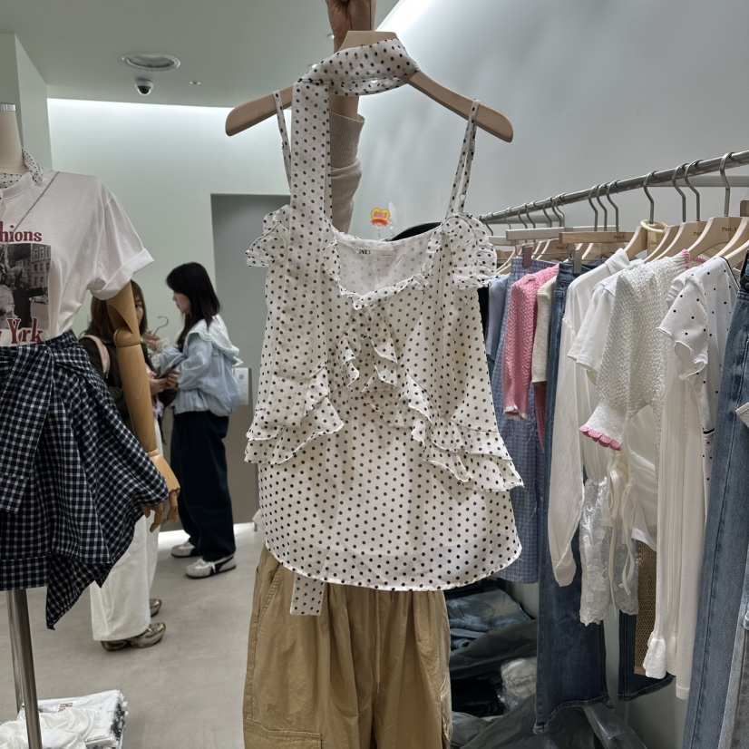 PART3韓國代購女裝新品26夏季推薦職業吊帶背心含圍巾雪紡Part.3吊帶/背心