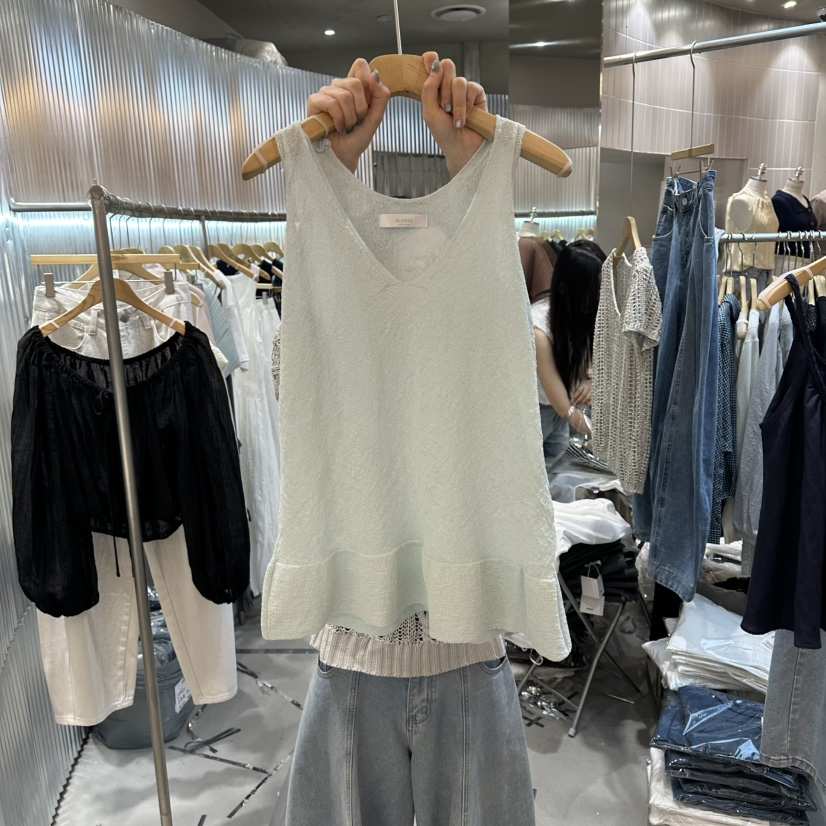 ALEGRE韓國直郵實拍女士新品時尚熱賣26夏季人氣吊帶背心ALEGRE吊帶/背心