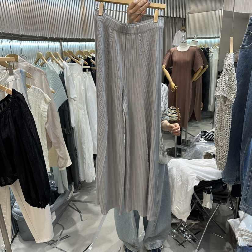ALEGRE韓國代購女士新品職業26春夏推薦人氣時尚休閑褲褶裥ALEGRE休閑褲
