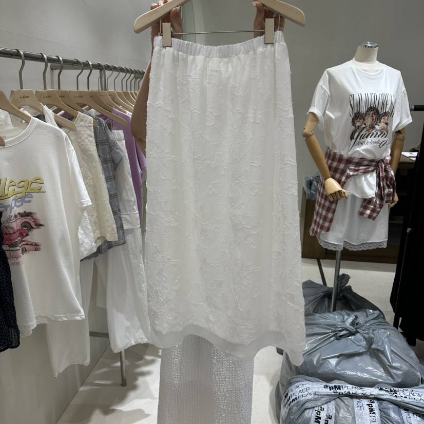 A WANT韓國直郵女裝新品熱賣時尚職業推薦人氣休閑26春夏長裙A WANT長裙