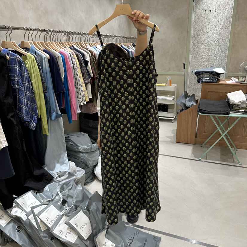 DELI JENNY韓國代購女裝新款職業推薦26夏季熱賣人氣連衣裙DELI JENNY連衣裙