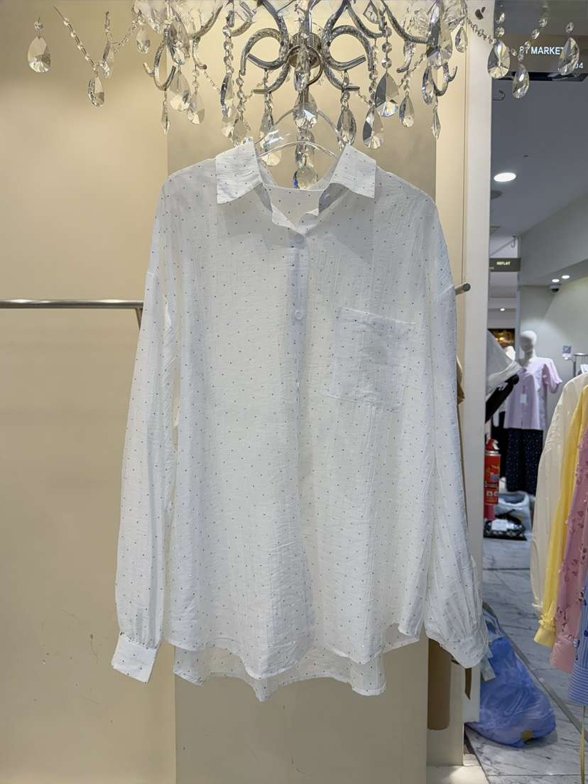 81 MARKET-L東大門實拍韓國女裝新品職業人氣襯衫蕾絲衫81 MARKET-L襯衫/蕾絲衫