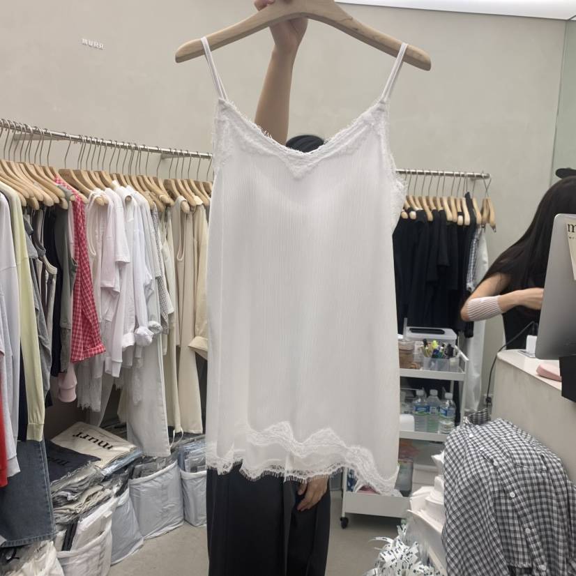 MURR東大門實拍韓國女裝新品26春夏時尚26夏季休閑吊帶背心MURR吊帶/背心