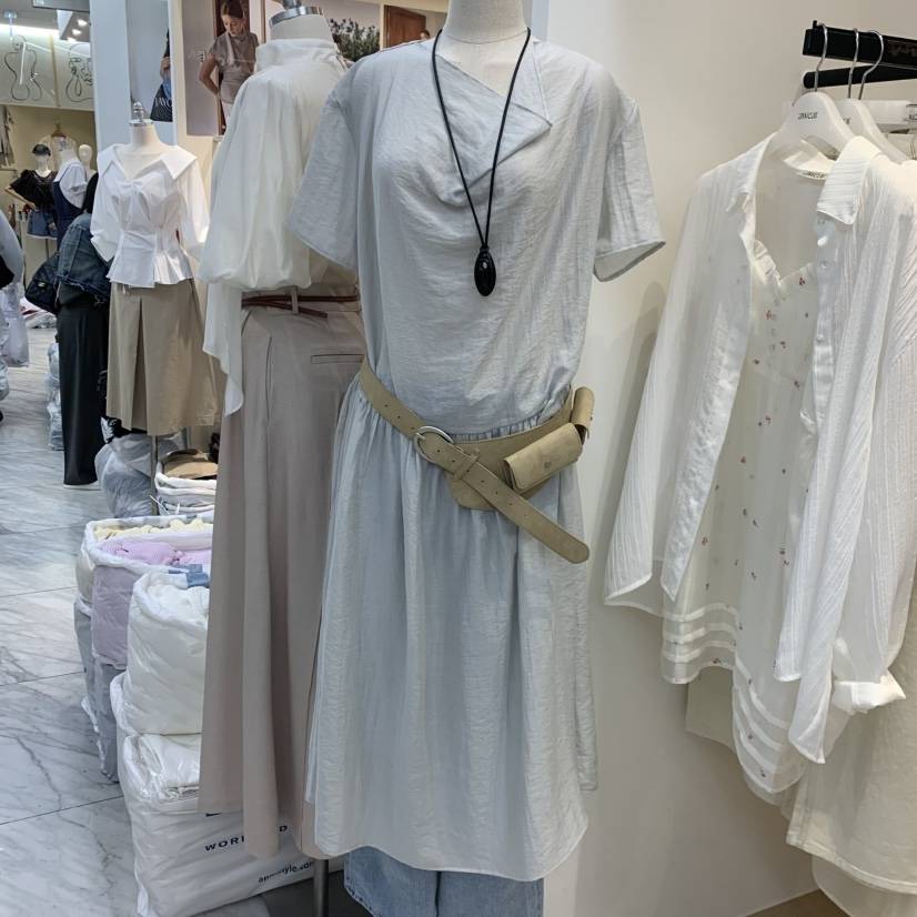 RUMIRU/AWEAR韓國東大門直郵女士新款職業連衣裙不含配飾不含腰包awear/RUMIRU連衣裙