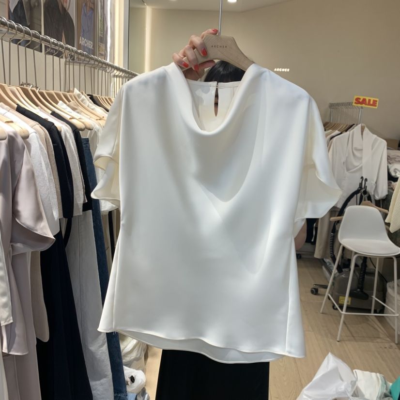 ARCHER韓國直郵實拍女裝新品26夏季26春夏襯衫蕾絲衫真絲ARCHER襯衫/蕾絲衫