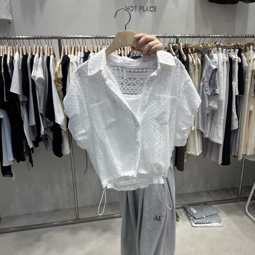 HOT PLACE/DREAM GIRIS/HOT ISSUE韓國直郵實拍女裝新品休閑套裝蕾絲HOT PLACE/DREAM GIRIS/HOT ISSUE套裝