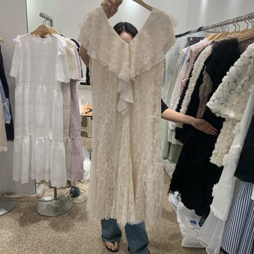 A韓國直郵女士新品時尚職業26春夏熱賣休閑推薦人氣連衣裙A STORE連衣裙
