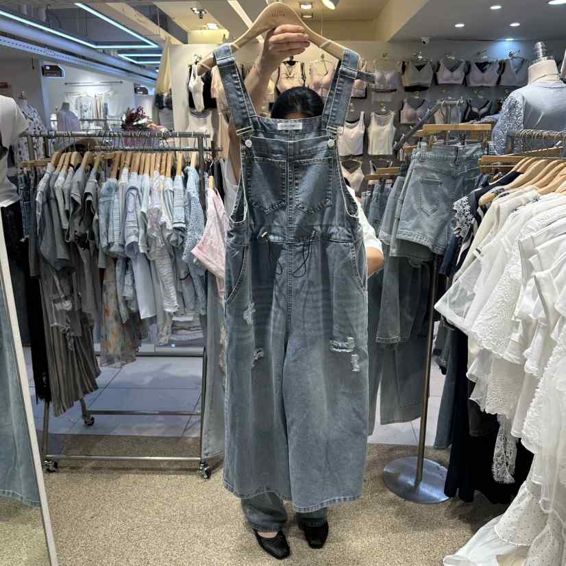 BELITA韓國直郵女士新款熱賣26春夏推薦26夏季時尚背帶褲BELITA背帶褲