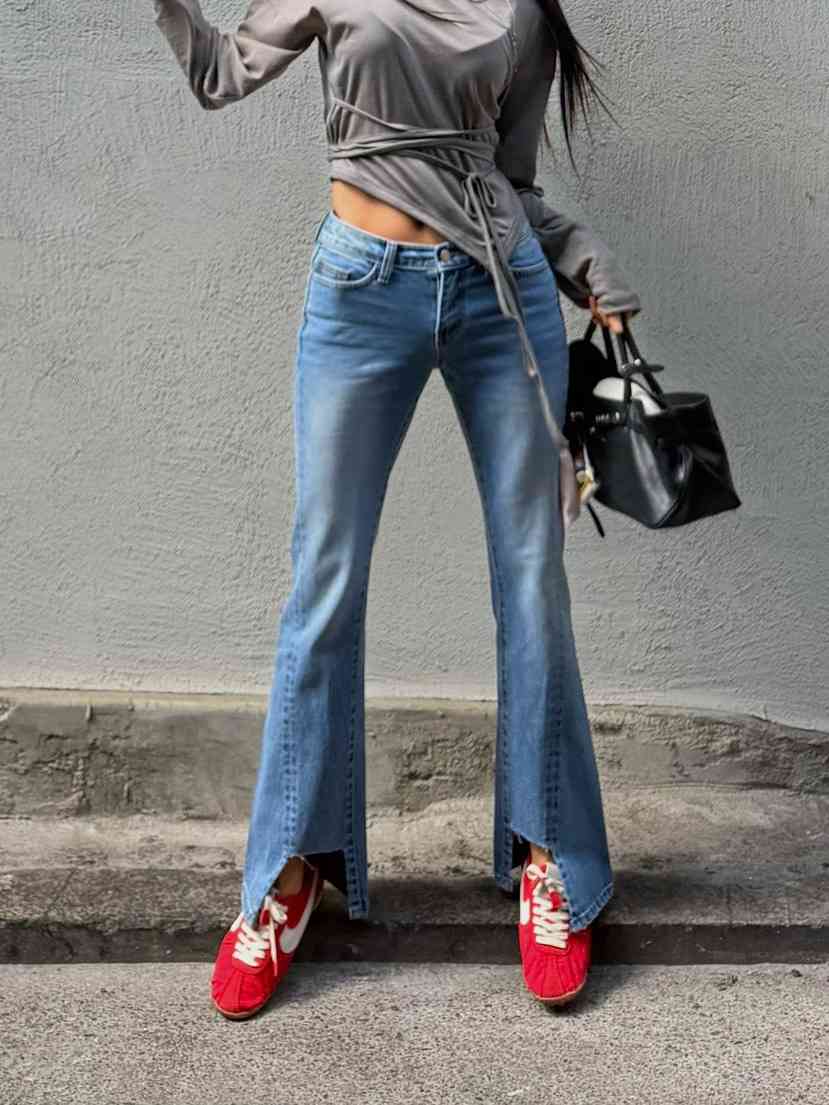 ABBEYLEE韓國東大門直郵女裝新品推薦26夏季人氣26春夏牛仔褲ABBEYLEE牛仔褲