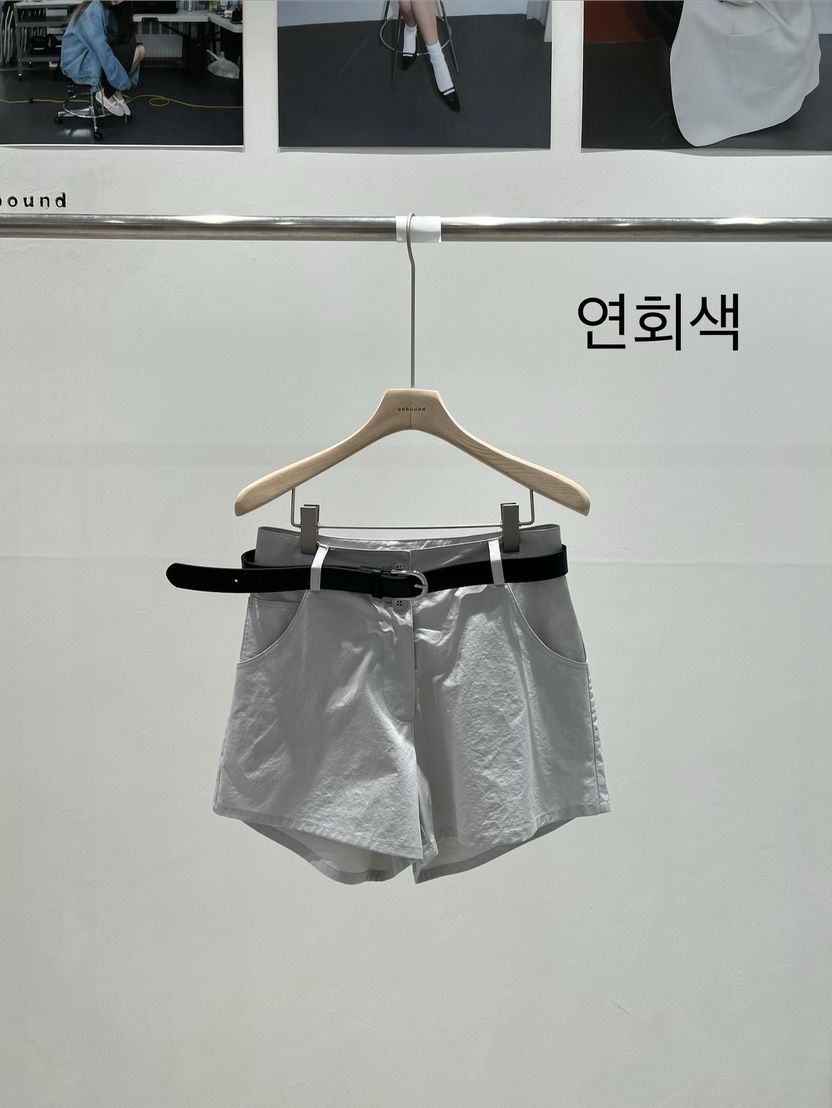 UNBOUND韓國東大門直郵女士新品人氣休閑26夏季短褲不含腰帶UNBOUND短褲