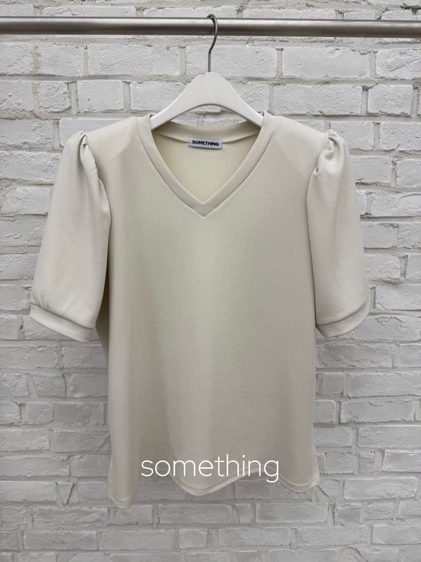 SOMETHING-L/FANCY韓國東大門直郵女士新款職業推薦T恤SOMETHING-L/FANCYT恤