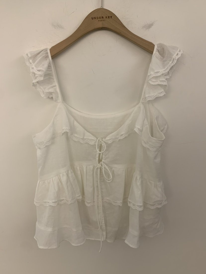 UNDER KEY韓國直郵實拍女裝新品26春夏休閑職業吊帶背心UNDER KEY吊帶/背心