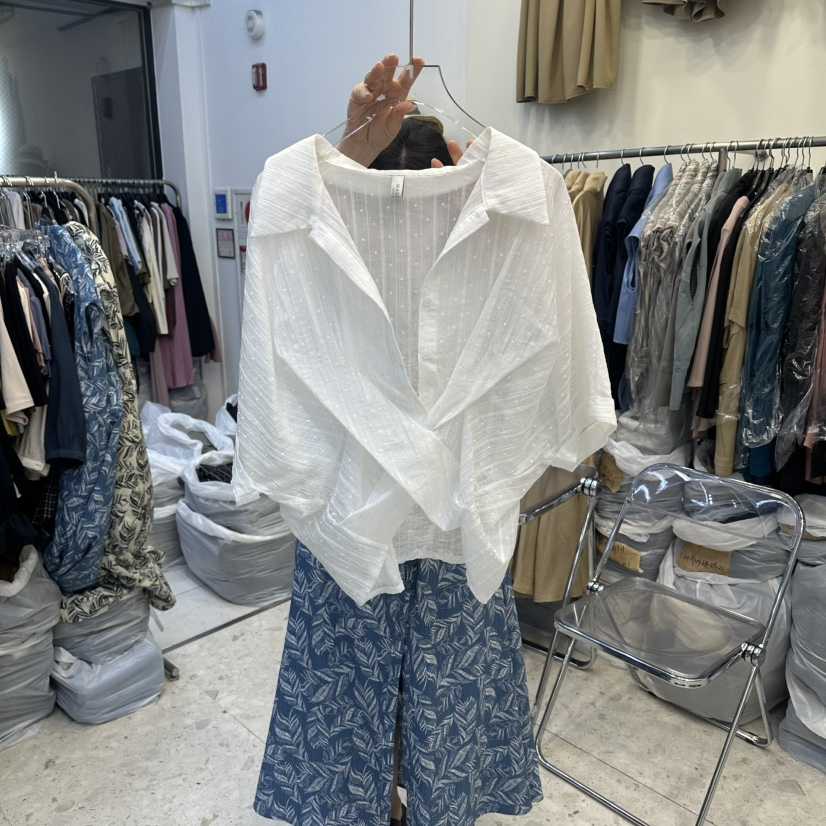 MARIGOLD韓國直郵實拍女裝新品26夏季推薦26春夏襯衫蕾絲衫MARIGOLD襯衫/蕾絲衫